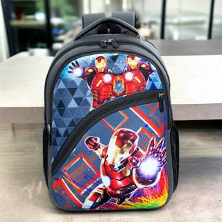 ZERUS BY KNSE Attractive Avengers 7D Printed Backpack For Girls & Boys School Bags 22 L Trolley Backpack