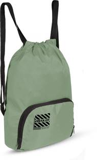 divulge Drawstring Bag Yoga Bag sport bags and gym bags with pocket 18 L Backpack