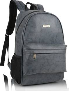 Veneer PU Leather Mini Casual Backpack Bags For School, College, Tuition, office Bag 25 L Laptop Backp...