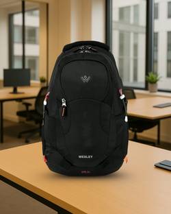 WESLEY Unisex Travel Rucksack hiking bag with Raincover & internal organiser 45 L Laptop Backpack