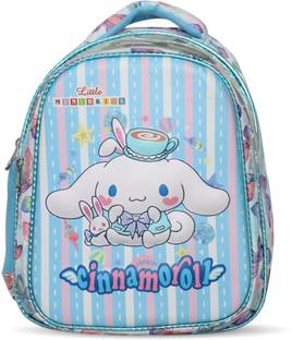 Little Munchkins SANRIO CINNAMOROLL SCHOOL BAGS FOR KIDS FOR 1ST AND 2ND CLASS COLOR SKY BLUE 28 L Backpack