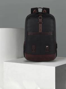 Gear Classic Anti Theft Faux Leather 31 L Laptop Backpack