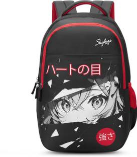 SKYBAGS KYRO 03 SCBP PEEKABOO RED BLACK 28 L Backpack