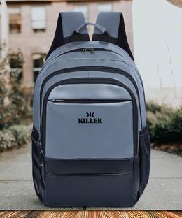 KILLER TWIRL UNISEX BAGPACK WITH RAINCOVER 40 L Laptop Backpack
