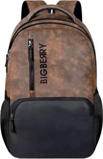 BIGBERRY NEWAGE 28 Ltrs genuine PU Backpack with Multiple Compartments & organiser 28 L Laptop Backpack