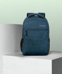 GOSNMA Laptop Backpack Polyester 26L Peak Rucksack (H) Black For Men & Women 26 L Laptop Backpack