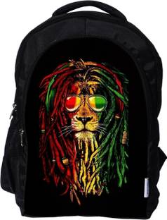 MY FAV Tiger Print Laptop Backpack For Men Women / School Bag For Boys Girls 35 L Laptop Backpack