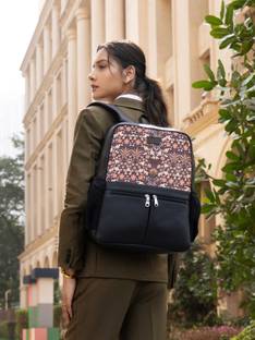 ZOUK Kashmir Blooms Office Backpack 16.5 L Laptop Backpack