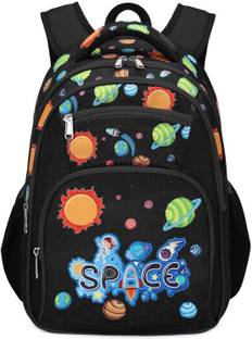 Frantic Waterproof Polyester 26 L School Backpack With Pencil/Staionery Pouch 26 L Backpack
