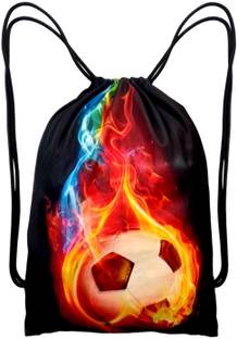 CSZ Adorable Printed Drawstring Polyester Backpack for Sports/ Gym/ Yogs/ Casual 18 L Backpack