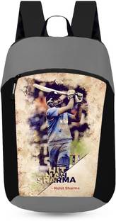 H-Hemes Small Bag Printed Bag for Daily Use Gym Bag With Front Zipper Pocket 16 L Backpack