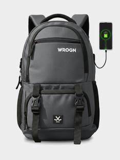 WROGN ASHPER Unisex with USB Port and Rain Cover 40 L Laptop Backpack