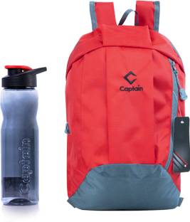 CAPTAIN 10LTR BACKPACK+WATERBOTTLE Football & Fitness Kit