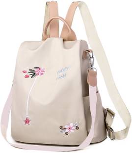 FashMart Cute Style Female Student Waterproof Anti Thief School Bags 12 L Backpack