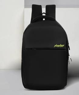PLAYYBAGS Large 35 L Laptop Bag Corpo | Backpack | School Bag| Unisex (Black Grey) 35 L Laptop Backpac...