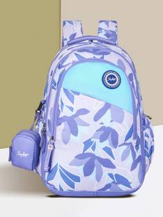 SKYBAGS Bloom 04 30L Lightweight Casual School Bag Purple For Women 30 L Backpack