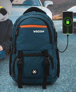 WROGN with Port and Rain Cover 40 L Laptop Backpack