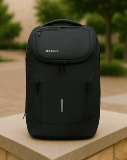 WESLEY Rover Pro Series Smart Anti-Theft Laptop Backpack With USB-A & C Type Charging 30 L Laptop Back...
