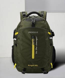 PROVOGUE unisex backpack with rain cover and reflective strip 40 L लैपटॉप बैकपैक