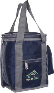 RIGHT CHOICE School and Office tiffin bags Lunch,Box,Bag,Lunch Box Insulated Bag Keep Food Hot and Warm For everyone Carrying Tiffin and Food Container | Stylish and Attractive | Leak-Proof and BPA Free | Bag Capacity :4L | Double zipper Bag | Return Gift For Men & Women Blue (LunchBag.2010) (Nursery/Play School) Waterproof Lunch Bag