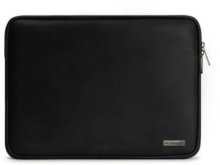 DailyObjects Black Vegan Laptop Sleeve/Cover