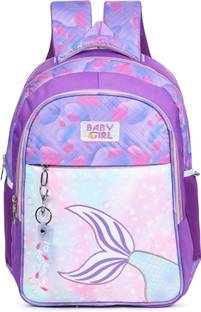 Baby Girl Medium Backpack Polyester 32 L DESIGNER PRINT School Backpack for Girls Backpack
