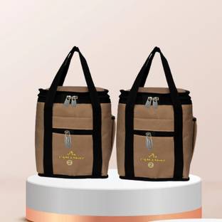 RIGHT CHOICE Combo 2 Offer Lunch Bags Branded Premium Quality Waterproof Lunch Bag