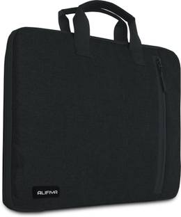 Alifiya 16-Inch Laptop Sleeve Case Cover Bag For MacBook and Other Laptops (L22_Black) Laptop Sleeve/C...