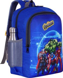 ELONONE SPIDERMAN school bag For LKG std to 2th std (Red, 25 L) School Bag