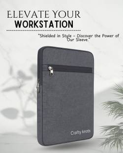 crafty knots Portable 11.6 Inch Tablet Sleeve – Sleek Fabric Finish & Scratch Resistant Waterproof Laptop Sleeve/Cover