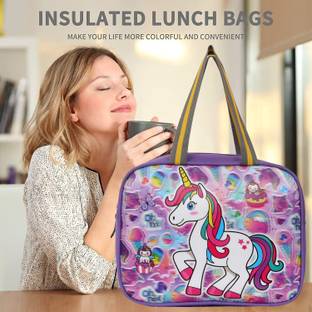 Coolest Unicorn Tiffin Bag for Kids Dream-Like-Unicorn Waterproof Lunch Bag