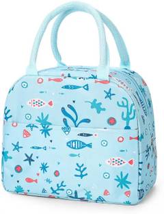 Grilazza Portable Insulate Tiffin Travel Hand Lunch Bag with Aluminum Foil Cover Reusable Waterproof Lunch Bag