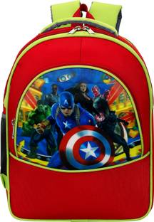 CARRYWERE Avengers medium 16x12 inch Pre-School 31cm For Nursery (LKG/UKG/1st std) Kids Waterproof School Bag