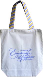 Doodle Emotional Baggage Canvas Tote Bags Shoulder Bag