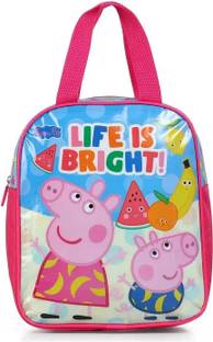 striders Peppa Pig Lunch Bag Colorful Peppa Pig Character Design, Insulated & Lightweight Waterproof Lunch Bag