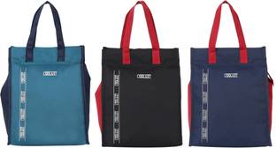 Coolest Lunch Tiffin Bag LBC-00-FIROZI,BLUE,BLACK for School Office Picnic Waterproof Lunch Bag