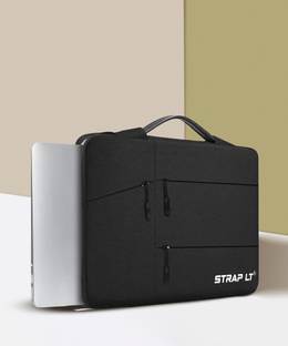 Straplt Laptop Sleeve Case 15.6-16 Inch Waterproof Bag Tablet Handle With Back Strap Waterproof Laptop...