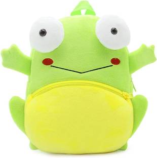 Delicado Kids Turtle Bag Soft Plush Baby Boys/Girls age 2-6 years, size 15*12 inches School Bag