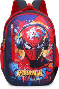 Ronaldo Spider-man Travel Daytrip College School Bag for Girls & Boys Multi-Purpose Bag School Bag