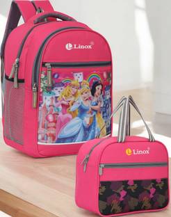 LINOX School bag with Lunch bag Waterproof School Bag