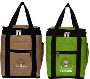 DIAMODIS FASHION Trendy Premium Quality School Office Lunch Bag Upto 3 Boxes Lunch Tiffin Bags A1 Waterproof Lunch Bag