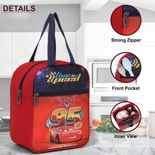 EMBVY Kids Lunch Bag for Keeping Meals and Snacks Fresh and Cool. Spacious and Waterproof Lunch Bag