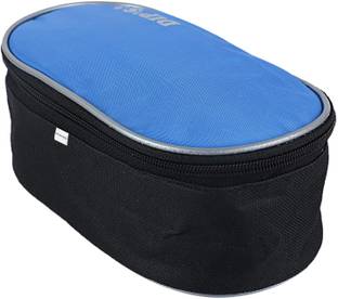 HOMESTIC by Kuber Industries Rexene 1 Piece Lunch Box Cover (Blue & Black) Lunch Bag
