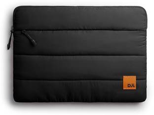 DailyObjects Carbon Black Stria Laptop Sleeve - Large Laptop Sleeve/Cover