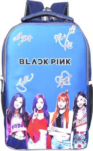PLEXY BLACK PINK SCHOOL BAGPACK FOR ALL PURPOSE Waterproof School Bag