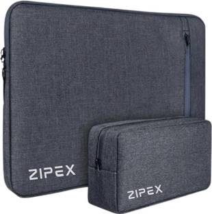 ZIPEX PHOTONIC Laptop Case With Charger Pouch | Unisex | For 15-15.6 Inch Laptops | Waterproof Laptop Sleeve/Cover