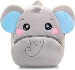 HappyChild Toddler Bag Plush Animal Cartoon Mini Travel Bag for Baby Girl Boy 1-6 Years School Bag