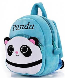 Frantic Blue Best Panda Kids school Bag Plush Bag