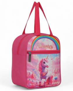 EMBVY Kids Lunch Bag for Keeping Meals and Snacks Fresh and Cool. Spacious and Waterproof Lunch Bag