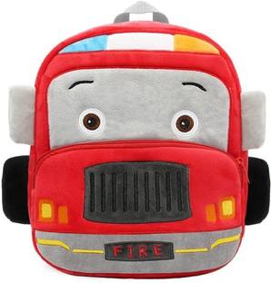 HappyChild Plush Car Cartoon Backpack for Boys and Girls 1-6 Years Backpack